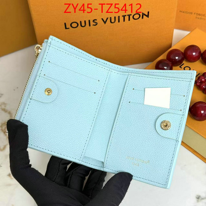 LV Bags(4A)-Wallet top sale ID: TZ5412 $: 45USD,