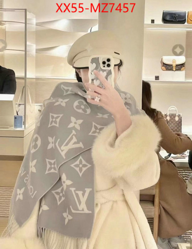 Scarf-LV how to find designer replica ID: MZ7457 $: 55USD