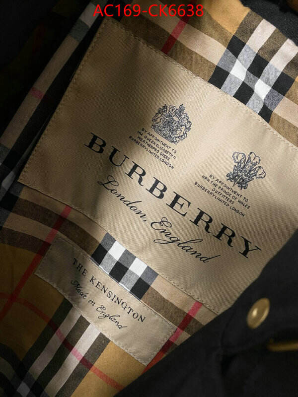 Down jacket Women-Burberry top quality fake ID: CK6638 $: 169USD