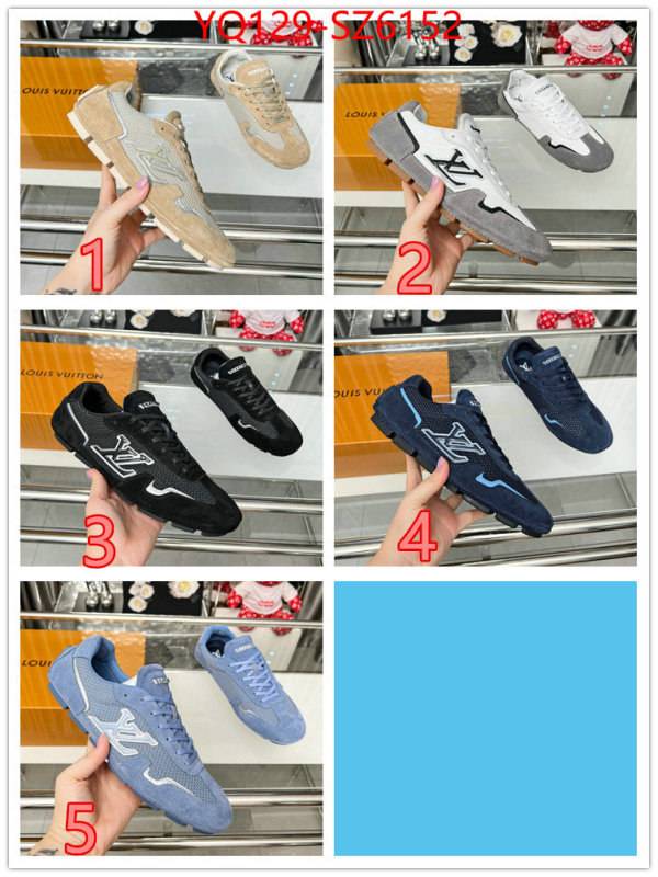 Women Shoes-LV replica shop ID: SZ6152 $: 129USD
