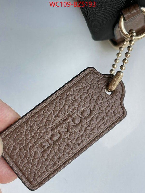 Coach Bags(4A)-Backpack- outlet 1:1 replica ID: BZ5193 $: 109USD,