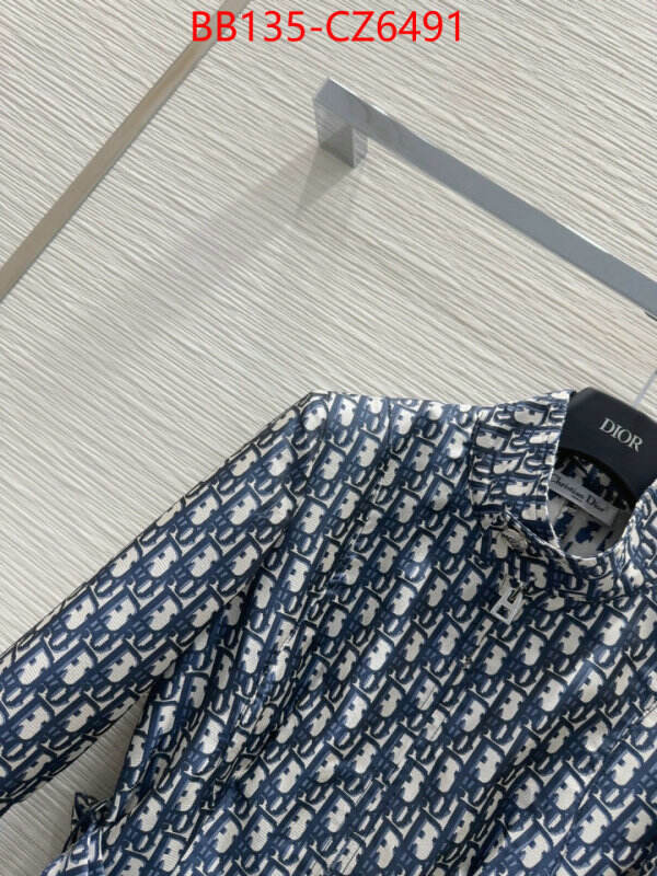 Clothing-Dior aaaaa+ replica designer ID: CZ6491 $: 135USD