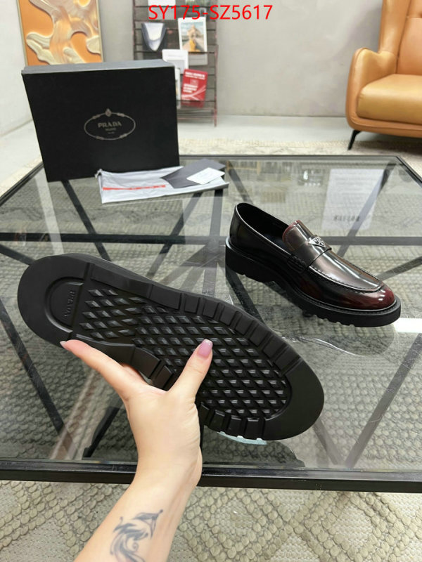 Men shoes-Prada aaaaa+ replica ID: SZ5617 $: 175USD