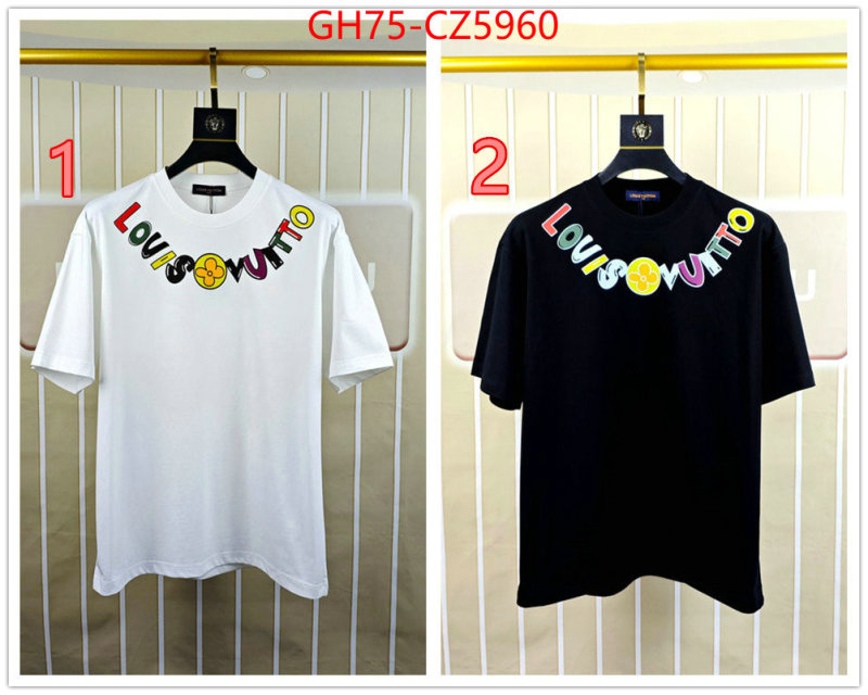 Clothing-LV what's the best to buy replica ID: CZ5960 $: 75USD
