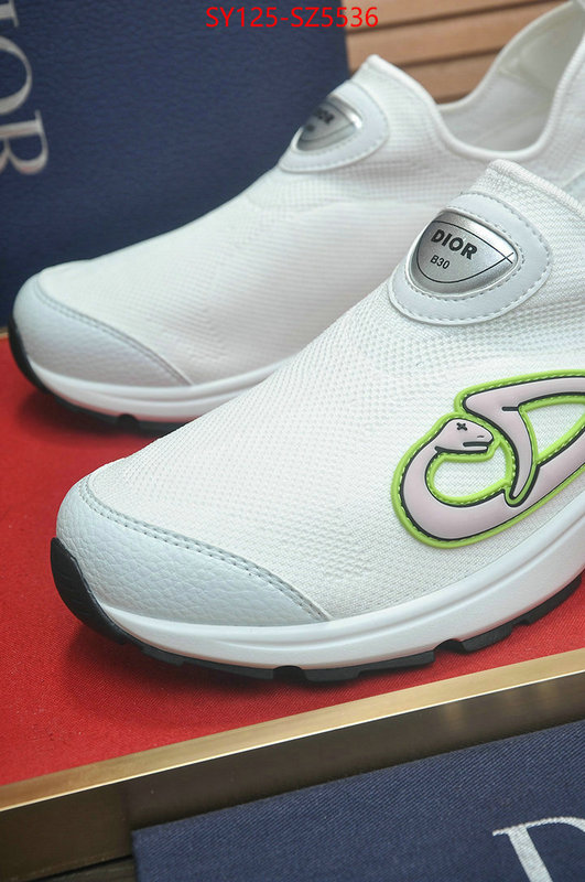 Men shoes-Dior best quality replica ID: SZ5536 $: 125USD