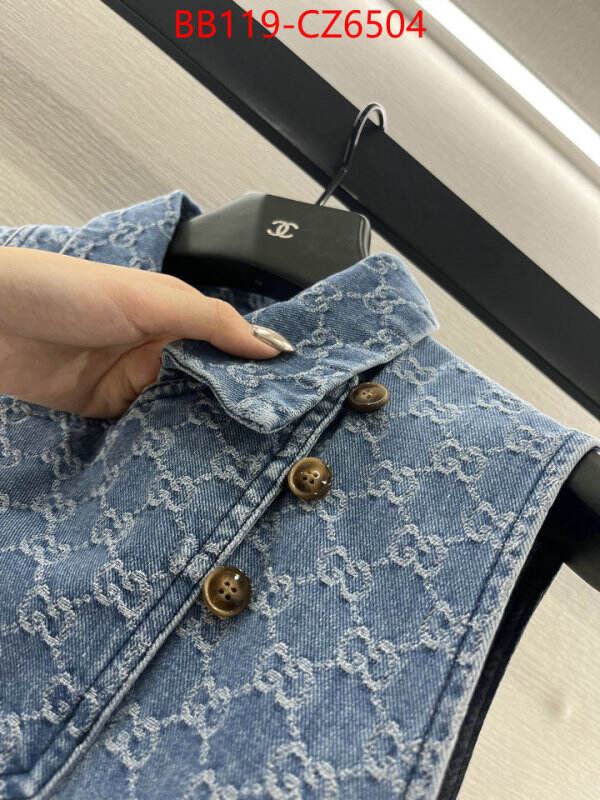 Clothing-Gucci good quality replica ID: CZ6504 $: 119USD