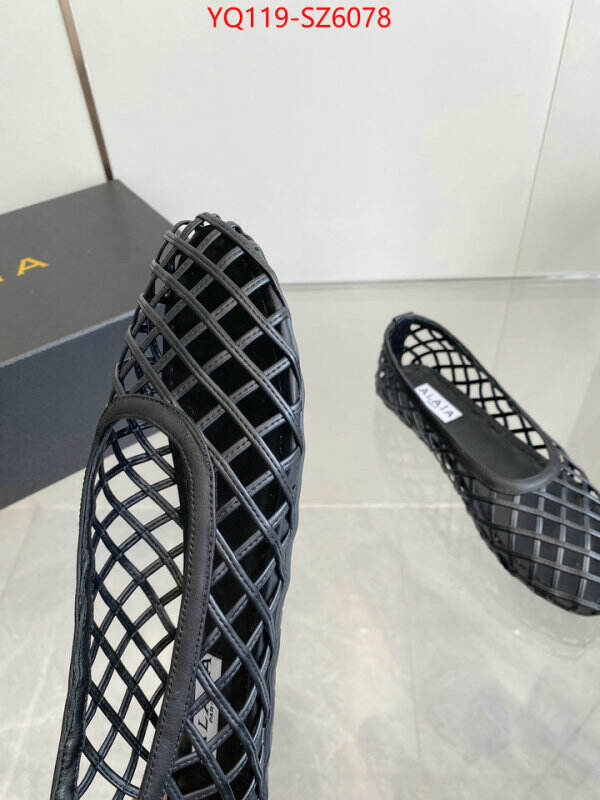 Women Shoes-ALAIA cheap high quality replica ID: SZ6078 $: 119USD