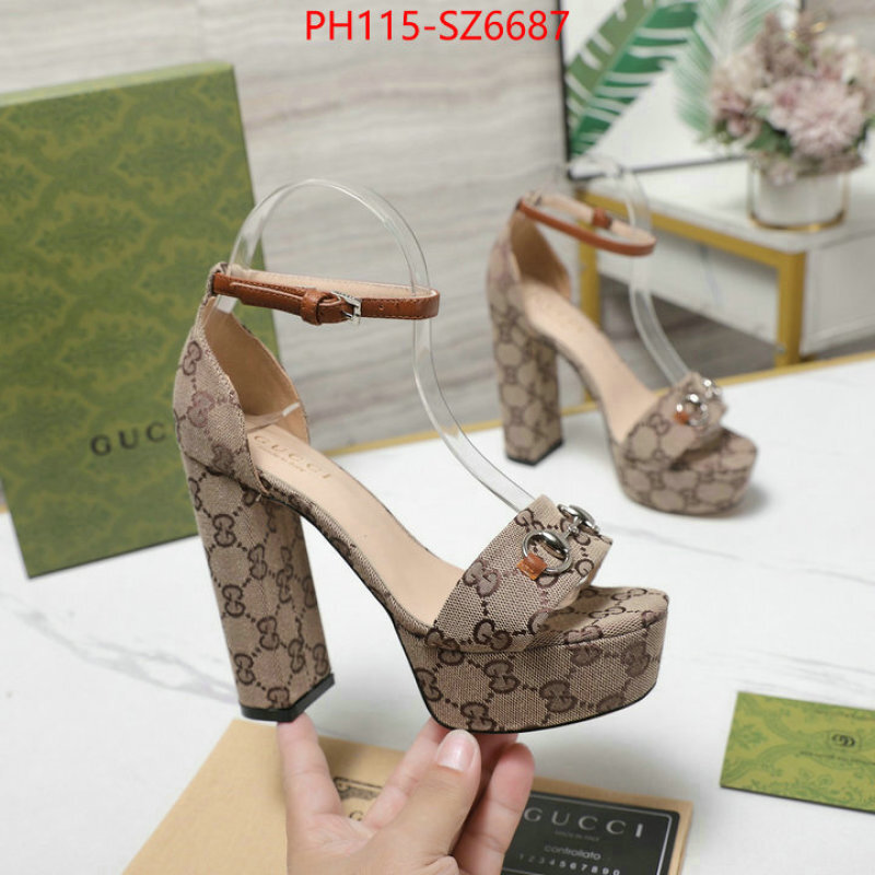 Women Shoes-Gucci buy 1:1 ID: SZ6687 $: 115USD