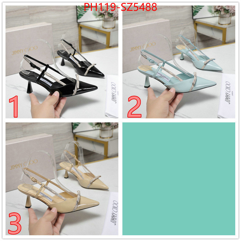 Women Shoes-Jimmy Choo best knockoff ID: SZ5488 $: 119USD