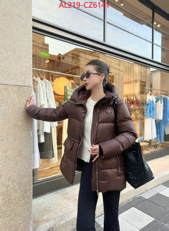 Down jacket Women-Prada best site for replica ID: CZ6141 $: 219USD