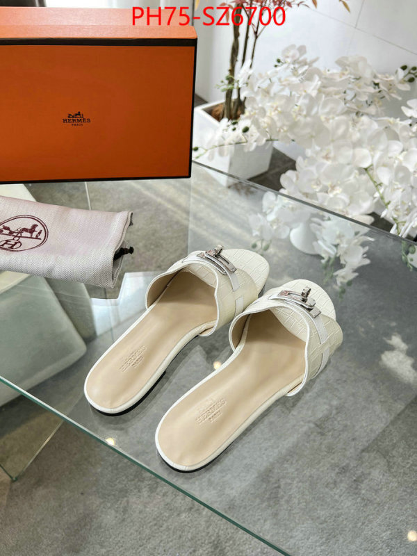 Women Shoes-Hermes cheap wholesale ID: SZ6700 $: 75USD