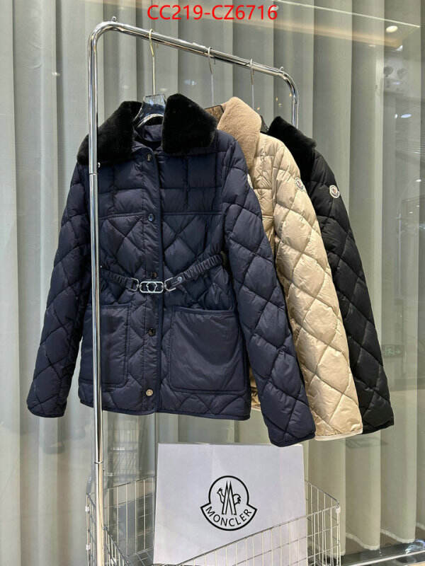 Down jacket Women-Moncler how to buy replcia ID: CZ6716 $: 219USD