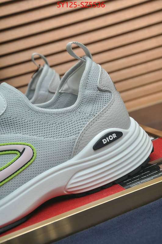 Men shoes-Dior best quality replica ID: SZ5536 $: 125USD