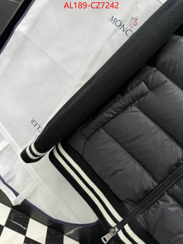 Down jacket Men-Moncler the best designer ID: CZ7242 $: 189USD