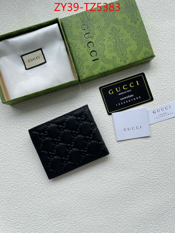 Gucci Bags(4A)-Wallet- how to find designer replica ID: TZ5383 $: 39USD,
