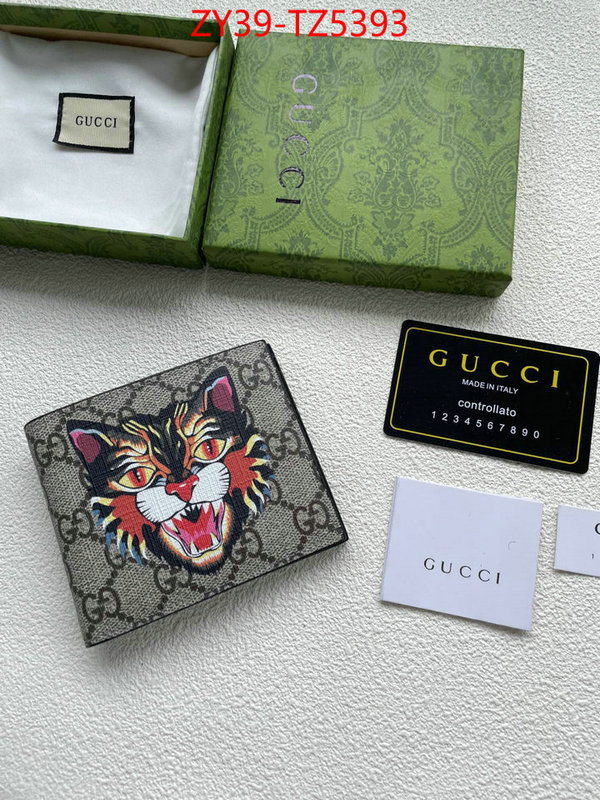 Gucci Bags(4A)-Wallet- replica ID: TZ5393 $: 39USD,