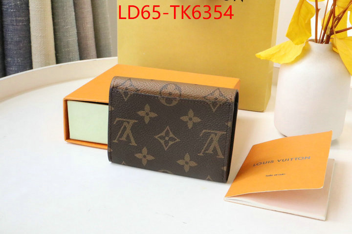 LV Bags(TOP)-Wallet luxury shop ID: TK6354 $: 65USD,