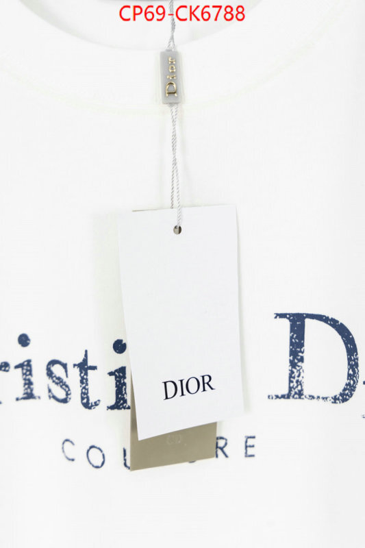 Clothing-Dior highest quality replica ID: CK6788 $: 69USD