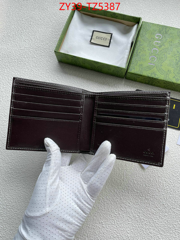 Gucci Bags(4A)-Wallet- find replica ID: TZ5387 $: 39USD,