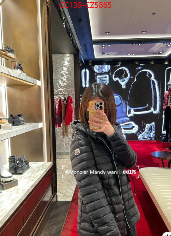 Down jacket Women-Moncler top quality website ID: CZ5865 $: 139USD