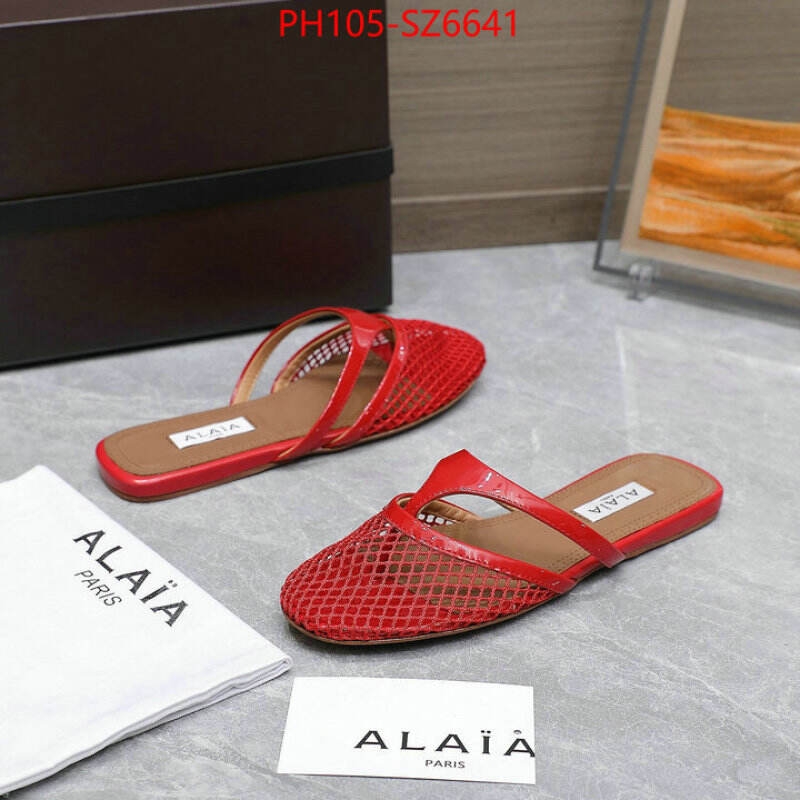 Women Shoes-ALAIA aaaaa+ quality replica ID: SZ6641 $: 105USD