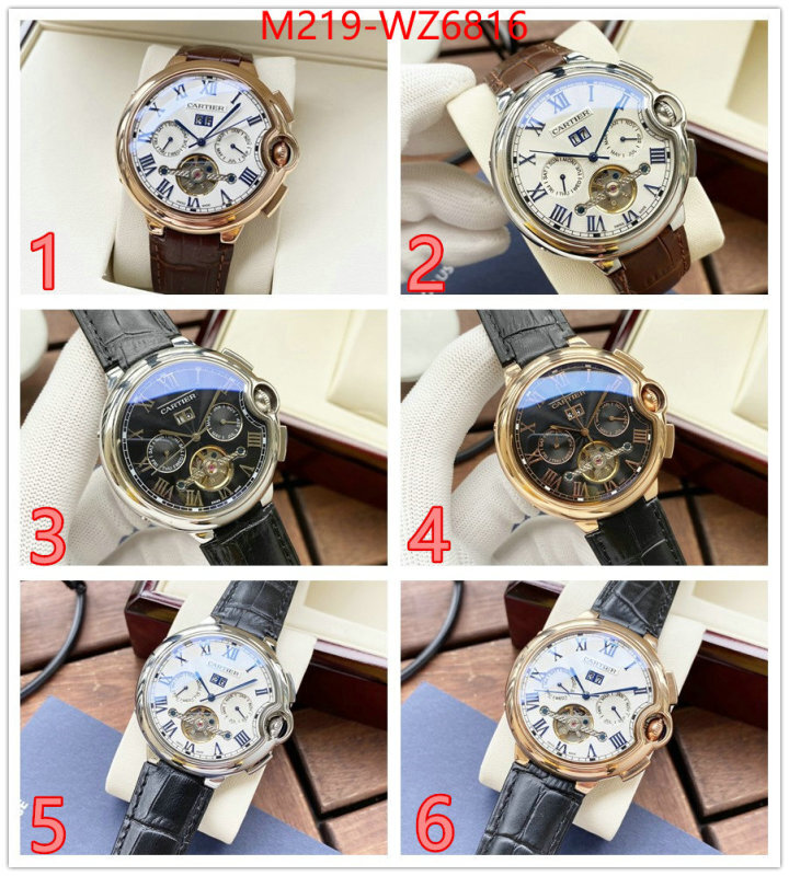 Watch(TOP)-Cartier the best designer ID: WZ6816 $: 219USD