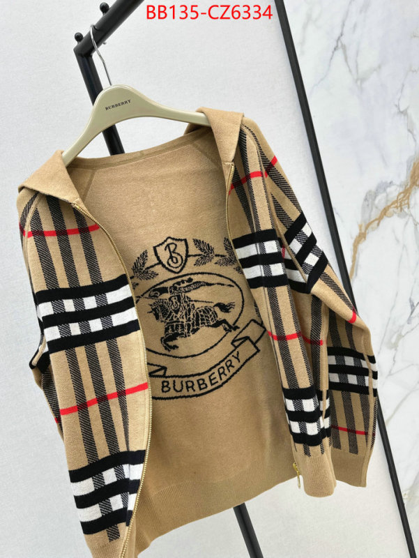 Clothing-Burberry are you looking for ID: CZ6334 $: 135USD