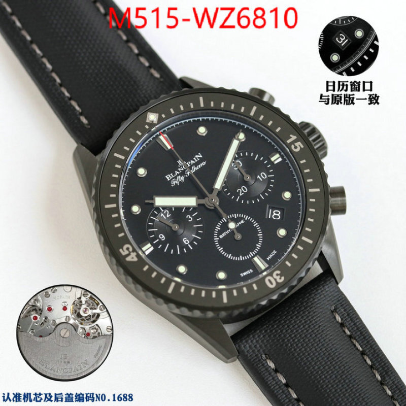 Watch(TOP)-Blancpain sellers online ID: WZ6810 $: 515USD