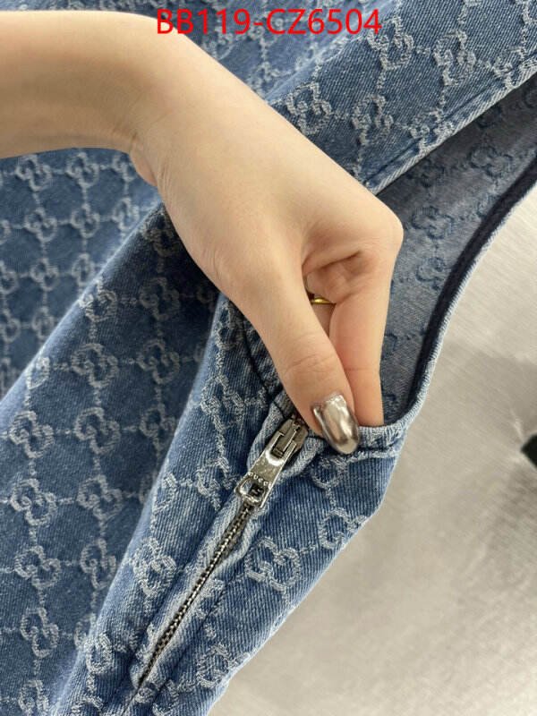 Clothing-Gucci good quality replica ID: CZ6504 $: 119USD