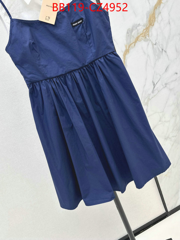 Clothing-MIU MIU sell online luxury designer ID: CZ4952 $: 119USD