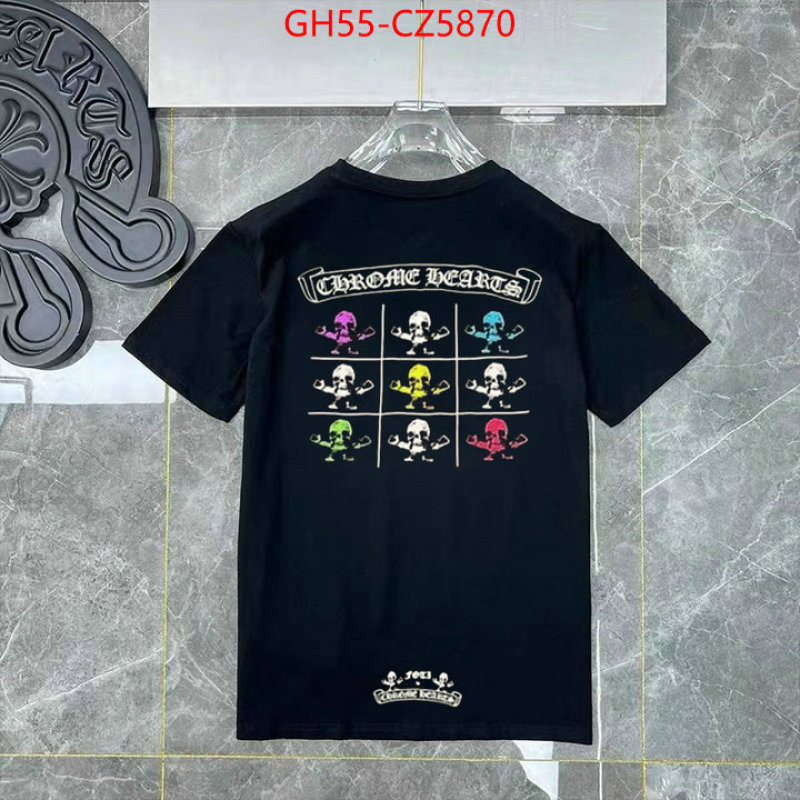 Clothing-Chrome Hearts buy cheap ID: CZ5870 $: 55USD