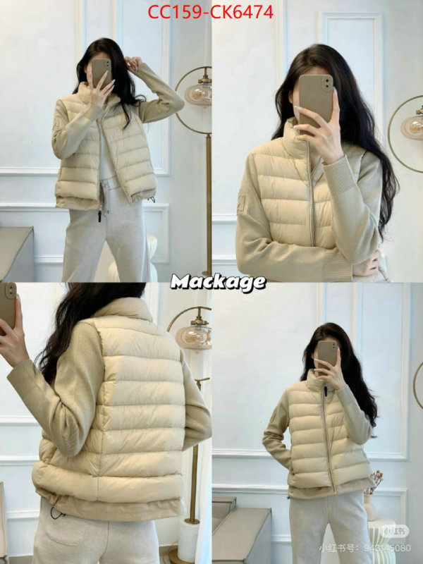 Down jacket Women-Mackage shop cheap high quality 1:1 replica ID: CK6474 $: 159USD