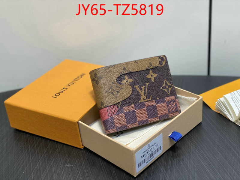 LV Bags(TOP)-Wallet replica ID: TZ5819 $: 65USD,