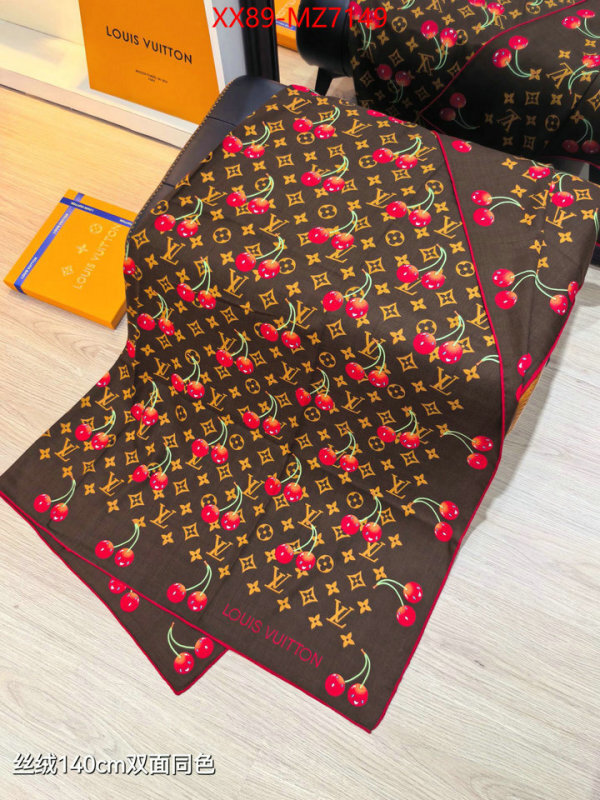 Scarf-LV designer replica ID: MZ7149 $: 89USD