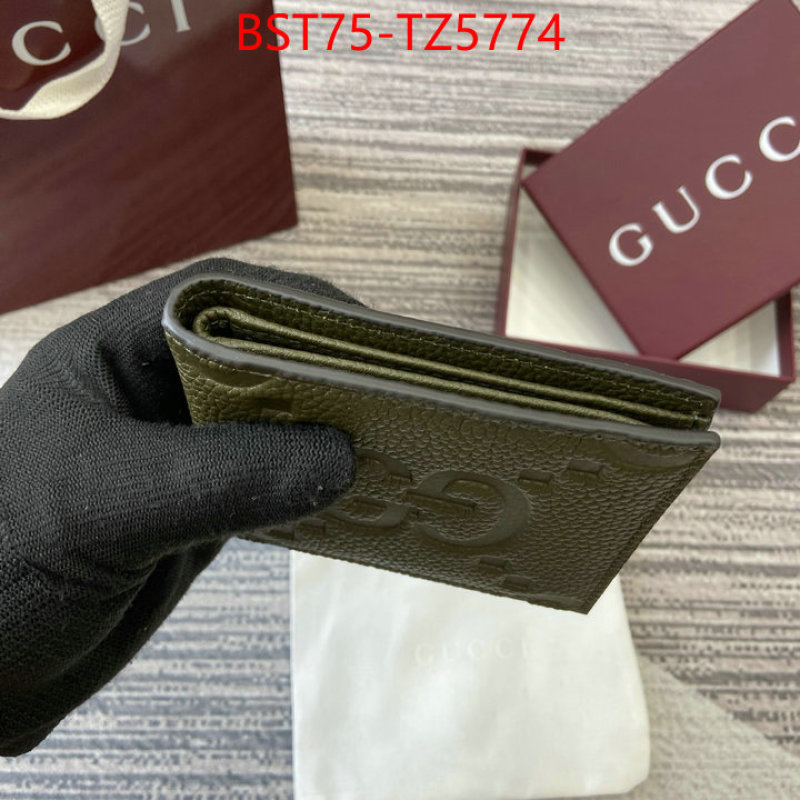 Gucci Bags(4A)-Wallet- high quality designer ID: TZ5774 $: 75USD,