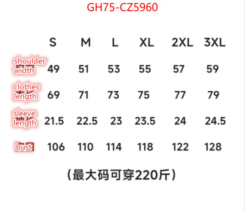 Clothing-LV what's the best to buy replica ID: CZ5960 $: 75USD