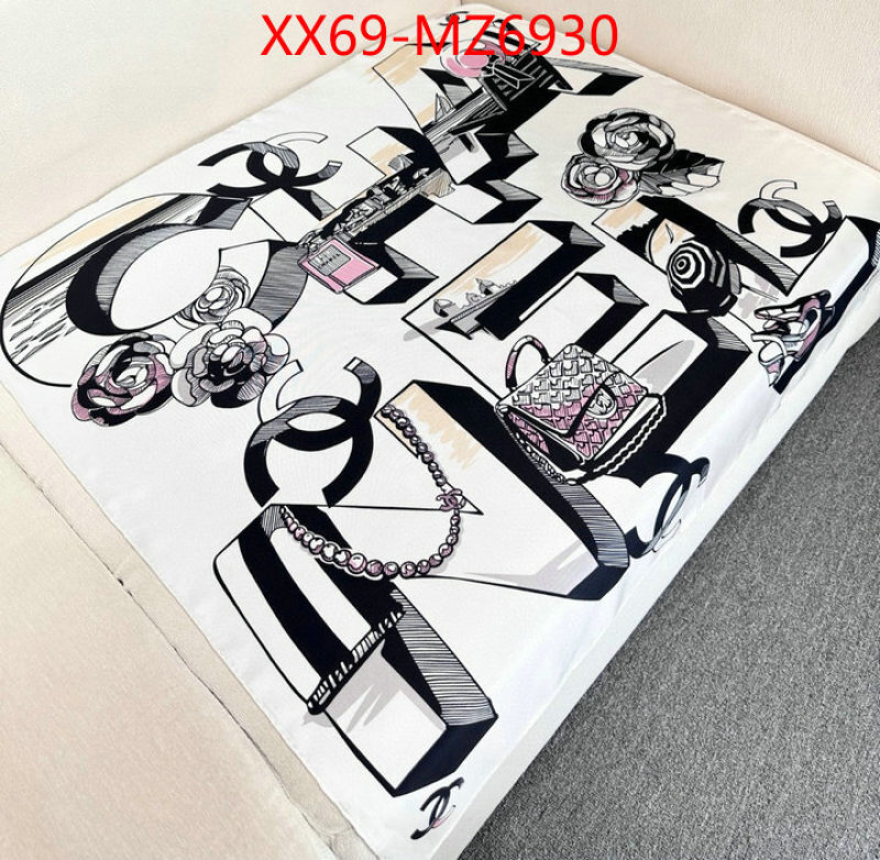 Scarf-Chanel top quality fake ID: MZ6930 $: 69USD