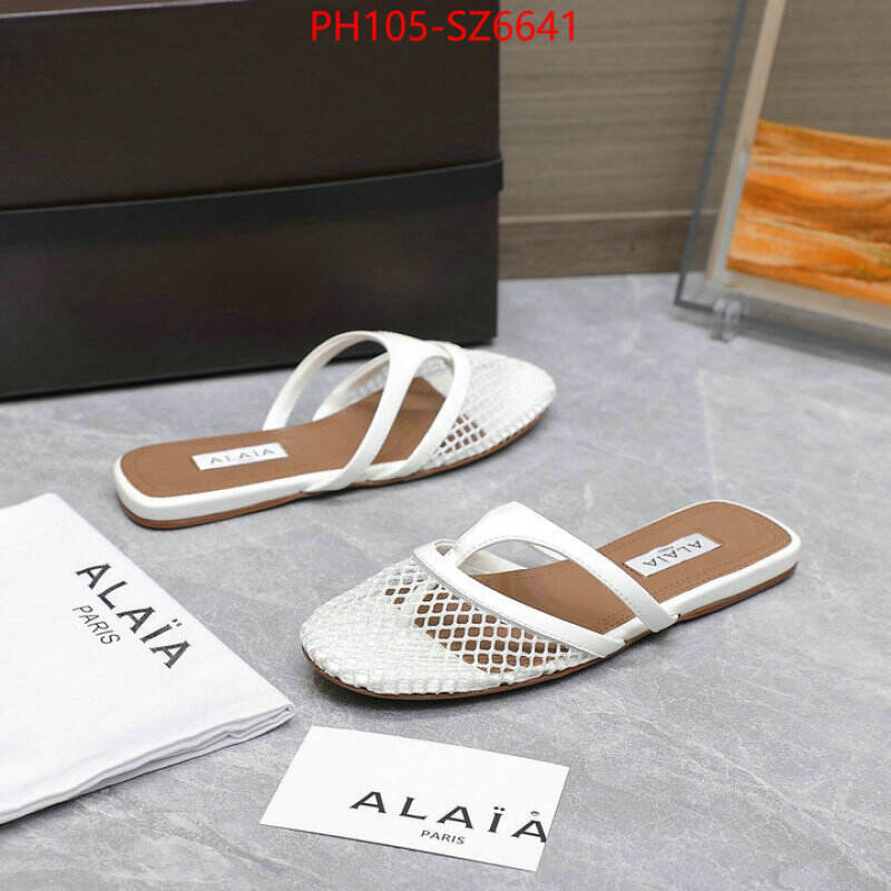 Women Shoes-ALAIA aaaaa+ quality replica ID: SZ6641 $: 105USD