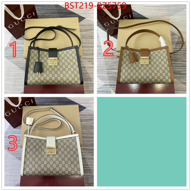 Gucci Bags(TOP)-Padlock- first copy ID: BZ5759 $: 219USD,