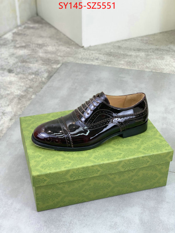 Men Shoes-Gucci best wholesale replica ID: SZ5551 $: 145USD