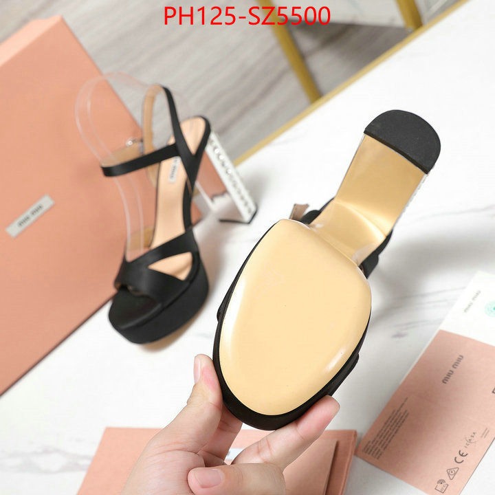 Women Shoes-Miu Miu wholesale designer shop ID: SZ5500 $: 125USD