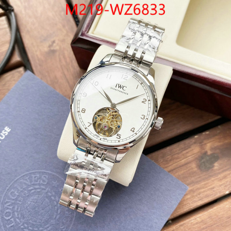 Watch(TOP)-IWC best replica ID: WZ6833 $: 219USD
