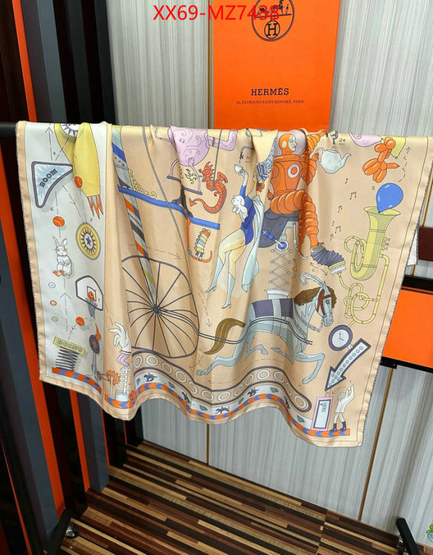 Scarf-Hermes fake cheap best online ID: MZ7438 $: 69USD
