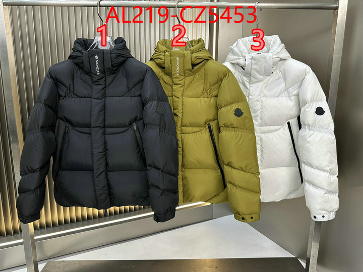 Down jacket Men-Moncler how to start selling replica ID: CZ5453 $: 219USD