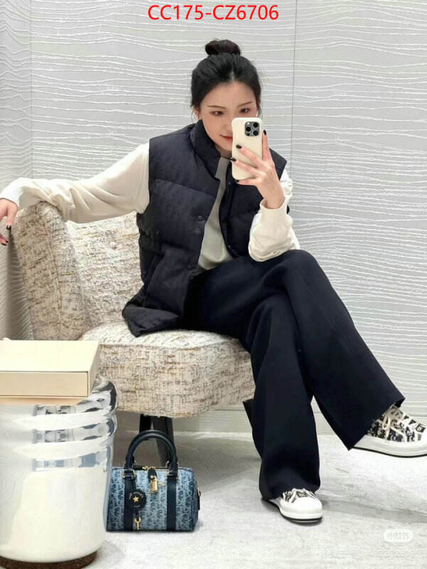 Down jacket Women-Dior replica for cheap ID: CZ6706 $: 175USD