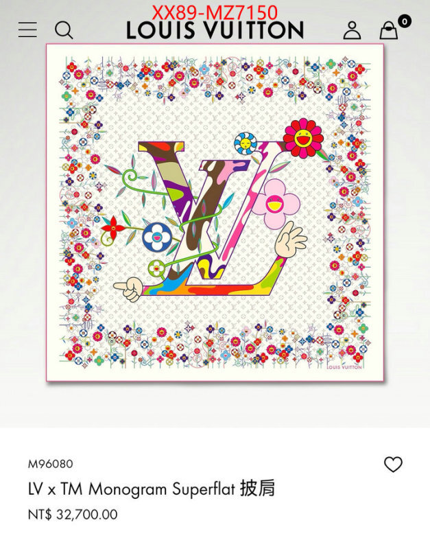 Scarf-LV where can you buy replica ID: MZ7150 $: 89USD