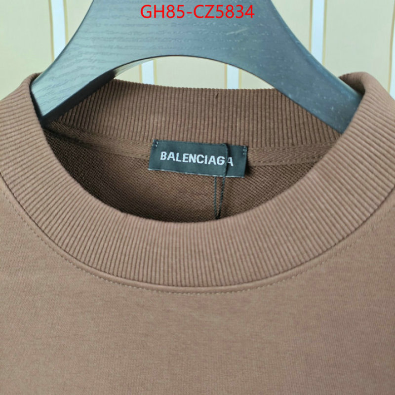 Clothing-Balenciaga best replica quality ID: CZ5834 $: 85USD