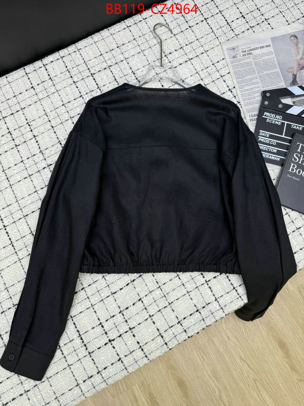 Clothing-Prada best quality replica ID: CZ4964 $: 119USD