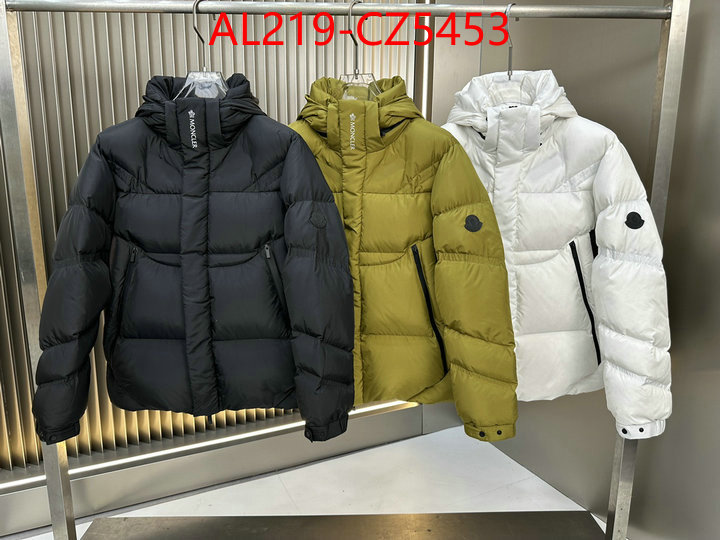 Down jacket Men-Moncler how to start selling replica ID: CZ5453 $: 219USD