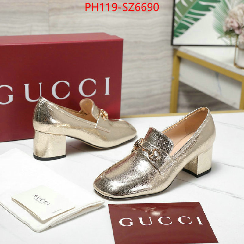 Women Shoes-Gucci best fake ID: SZ6690 $: 119USD